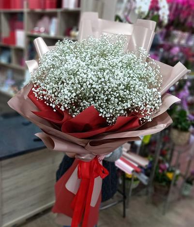 Букет цветов из: Гипсофила в Серпухове
