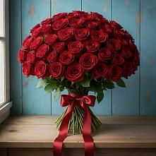 Букет Красные розы Блэк Меджик в Серпухове