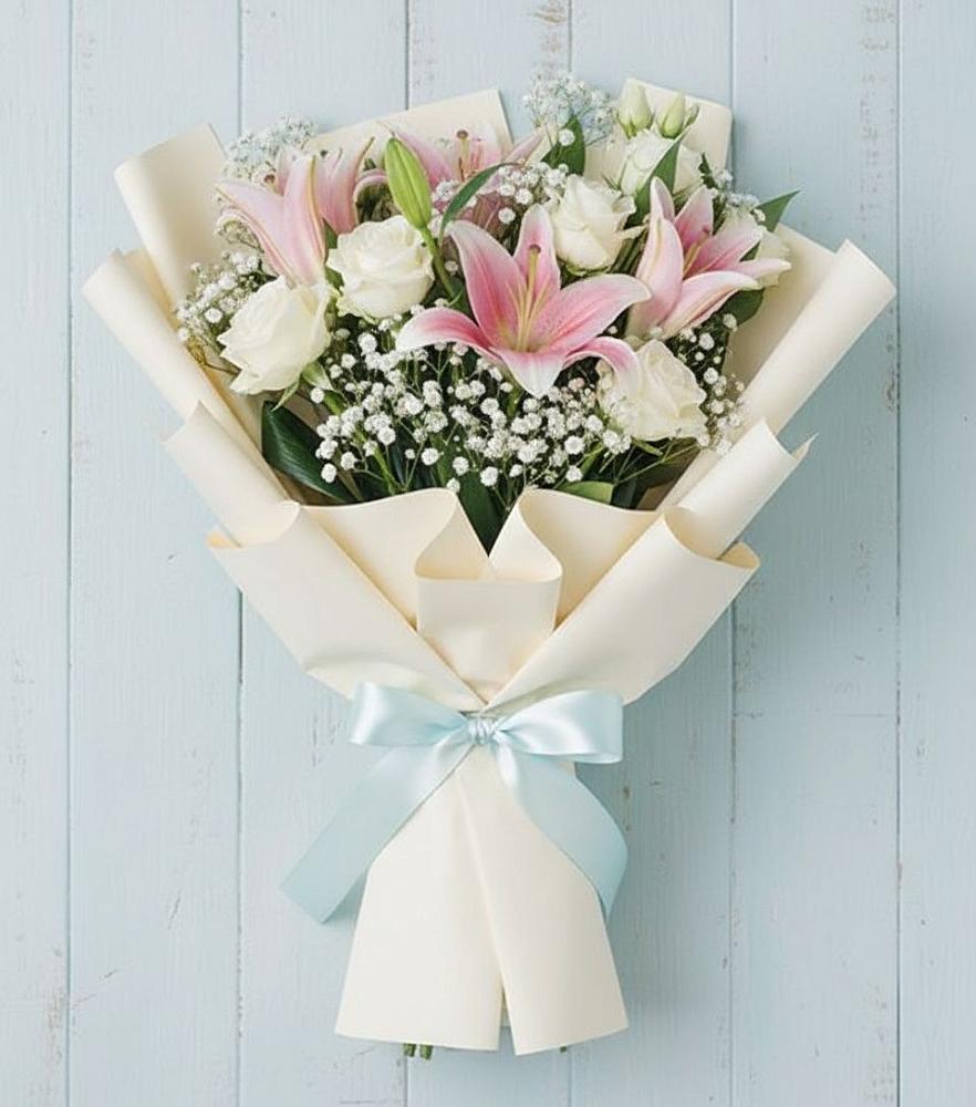 Букет цветов из: Лилии в Серпухове