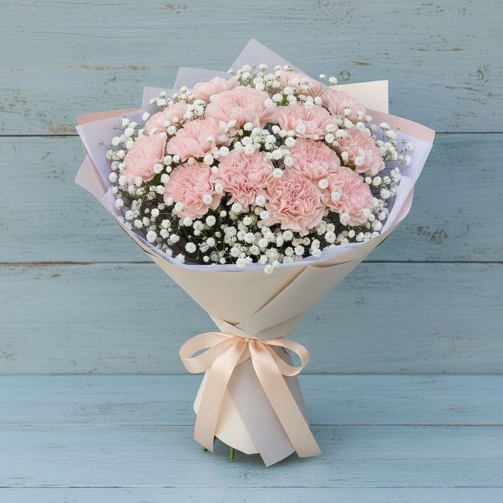 Букет цветов из: Гвоздики в Серпухове