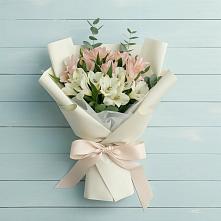 Букет цветов из:  Альстромерии #REPLACE_PRED# Серпухове