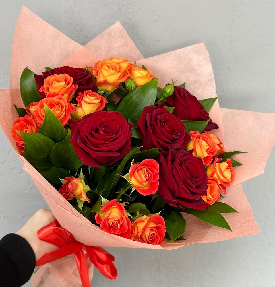 Букет Любовь и восторг в Серпухове