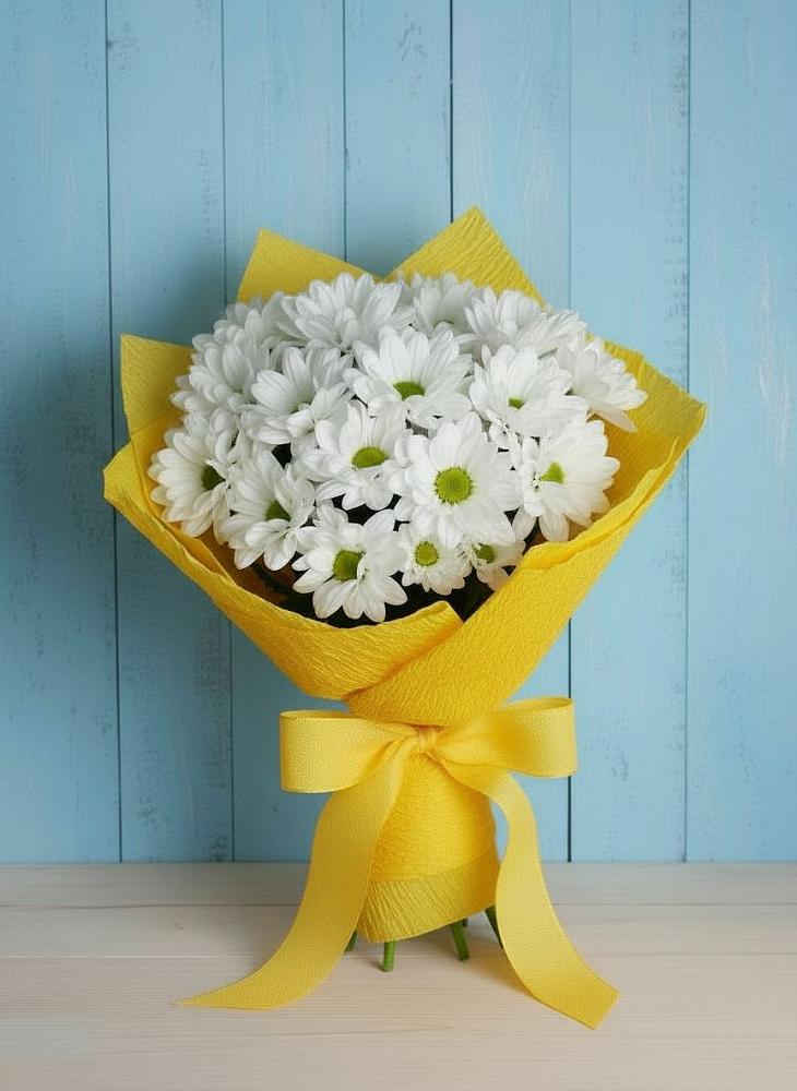 Букет цветов из: Хризантемы в Серпухове