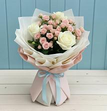 Букет цветов из:  Розы в Серпухове