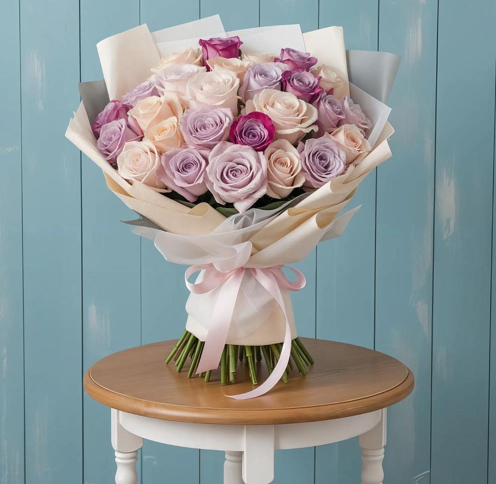 Букет цветов из: Розы в Серпухове