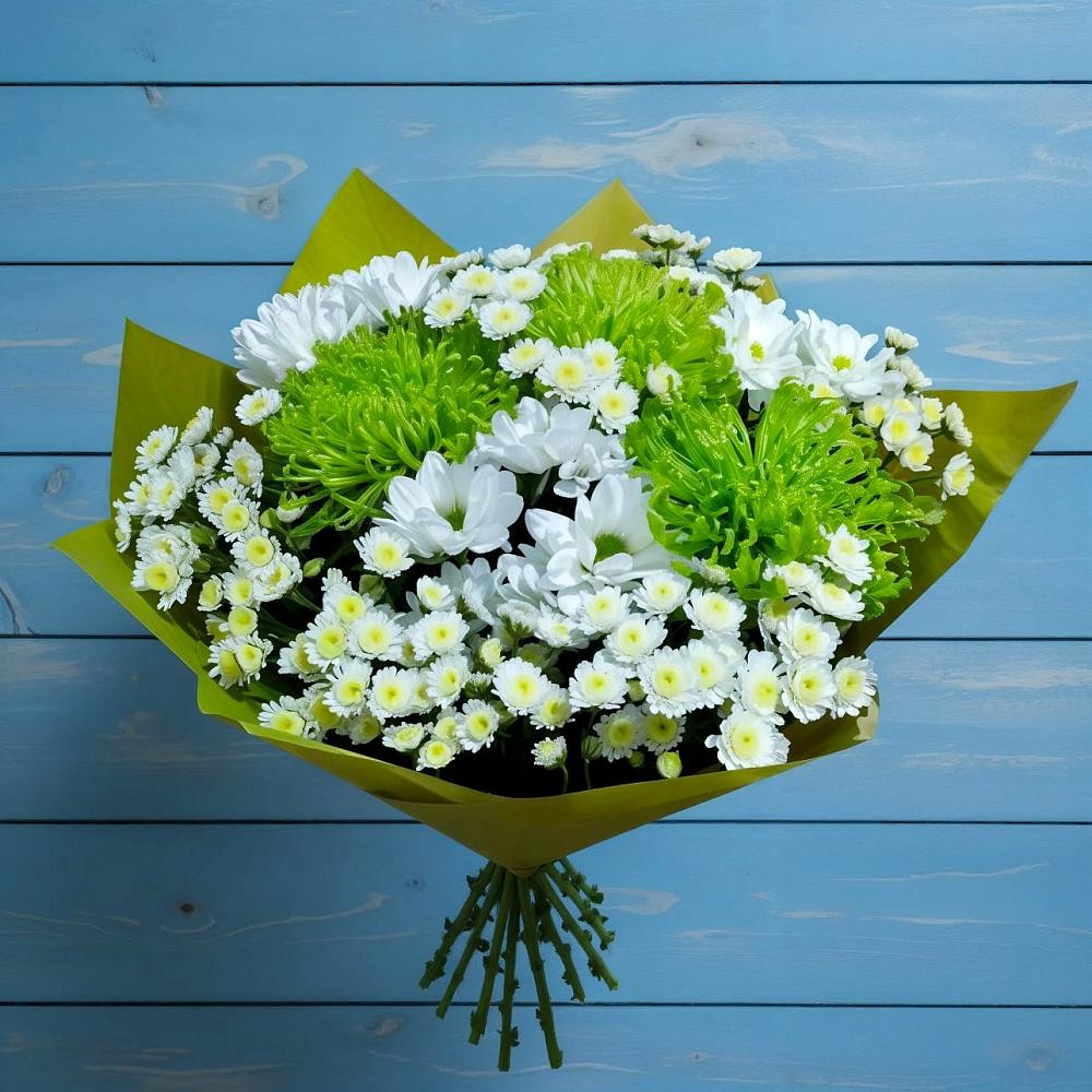 Букет цветов из: Хризантемы в Серпухове