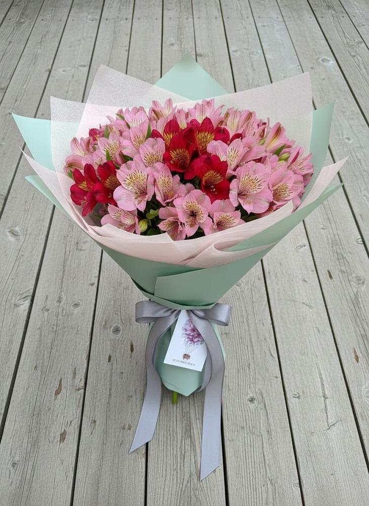 Букет цветов из: Альстромерии в Серпухове