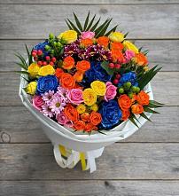 Букет цветов из:  Розы и Хризантемы #REPLACE_PRED# Серпухове