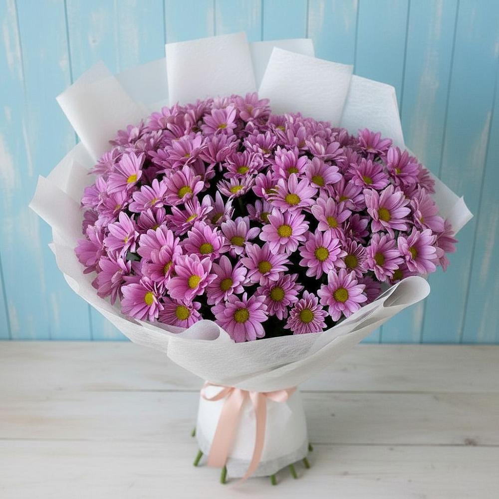 Букет цветов из: Хризантемы в Серпухове