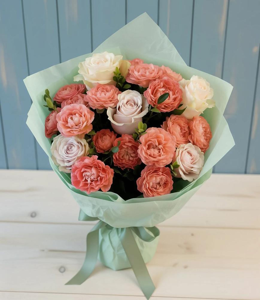 Букет цветов из: Розы в Серпухове