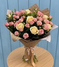 Букет цветов из:  Розы в Серпухове