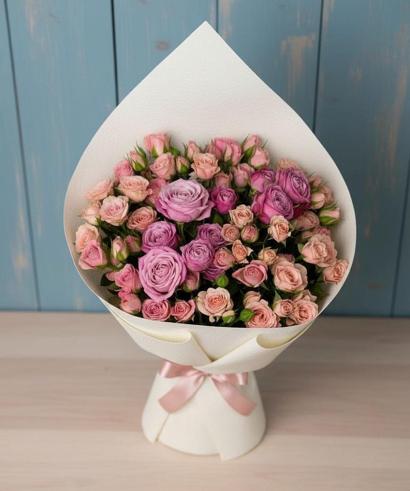 Букет цветов из: Розы в Серпухове