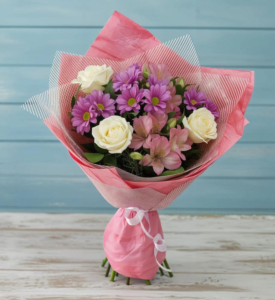 Букет цветов из: Герберы в Серпухове