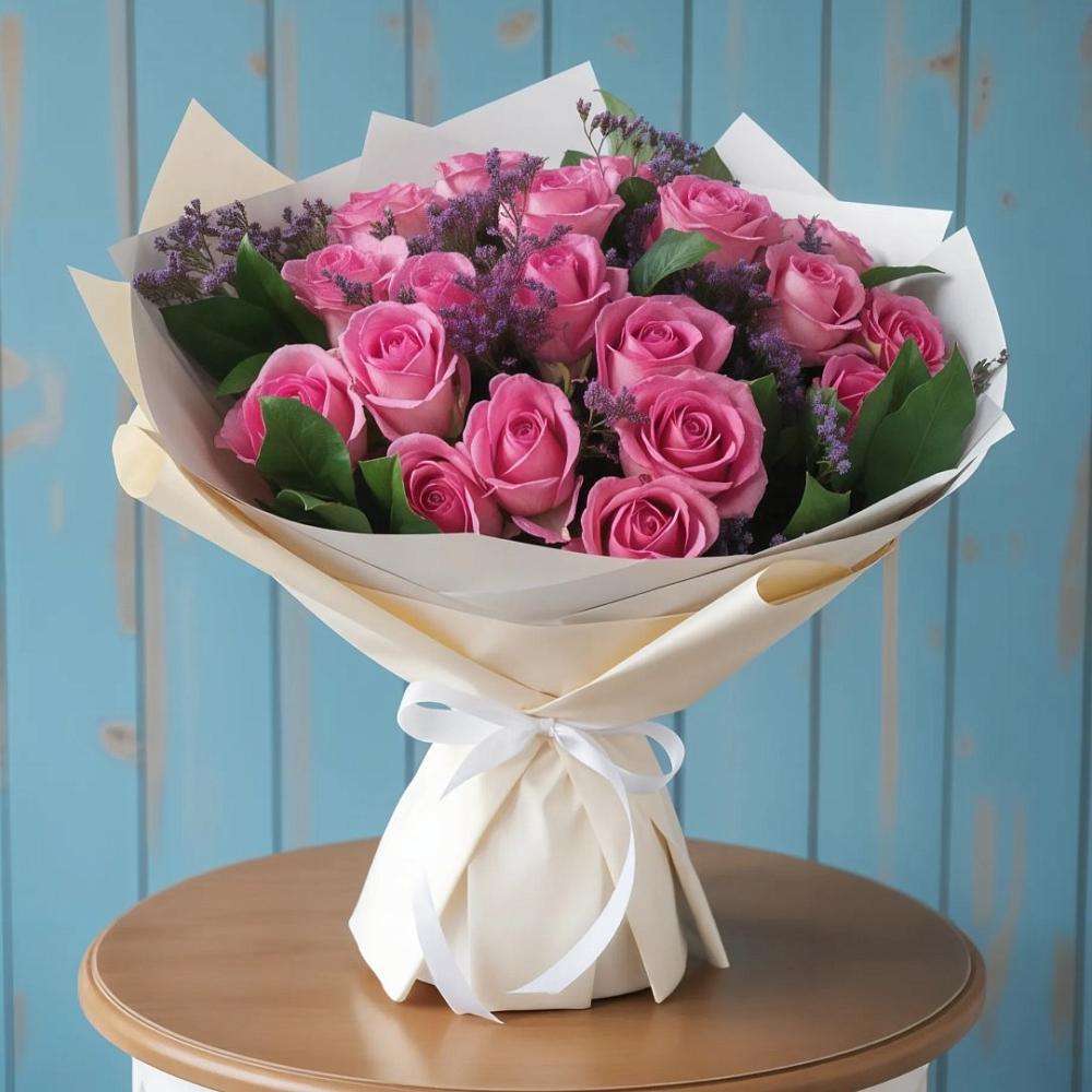 Букет цветов из: Розы в Серпухове