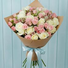 Букет цветов из:  Розы в Серпухове